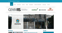 Desktop Screenshot of cehm-rs.org.br